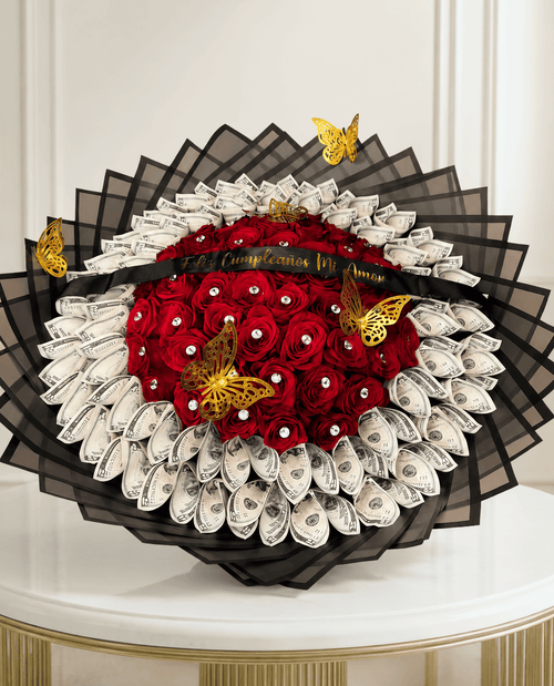 Model #26 Money Bouquet (To order have to be by zelle or cash in store)