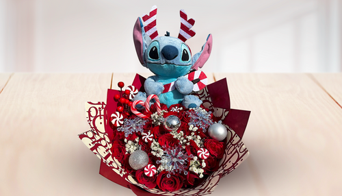 Custom Stitch Christmas Bouquet #2