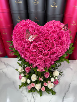 Pink Rose Wood Structure