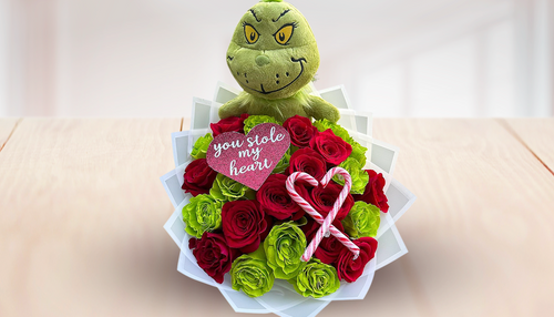 Custom Grinch Bouquet #5