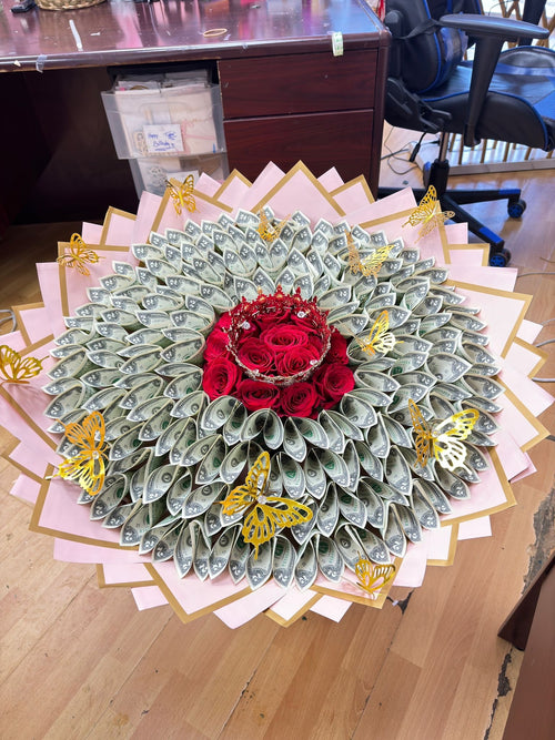 Money Bouquet (To order have to be by zelle or cash in store)