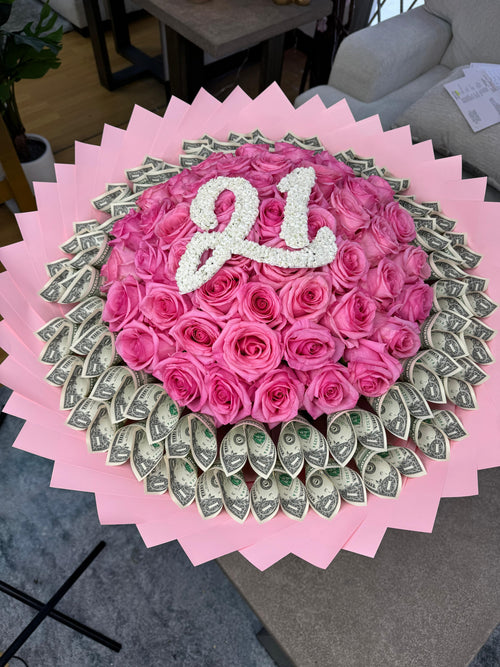 Money Bouquet (To order have to be by zelle or cash in store)