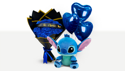 12 Blue Roses Stitch Combo