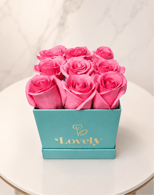 Pink Elegance Rose Box