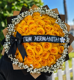 50 Rosas Amarilla ~ 50 Yellow Roses