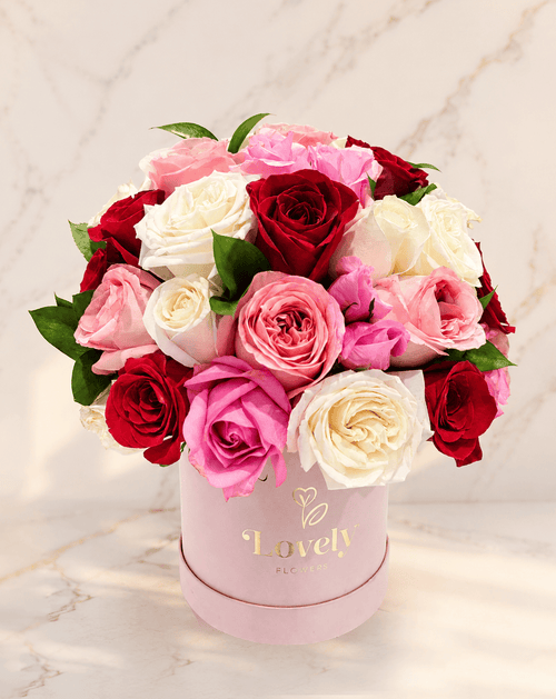 Blush & Crimson Harmony
