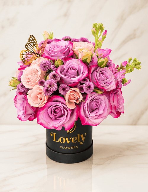 Lavender Butterfly Bloom Box