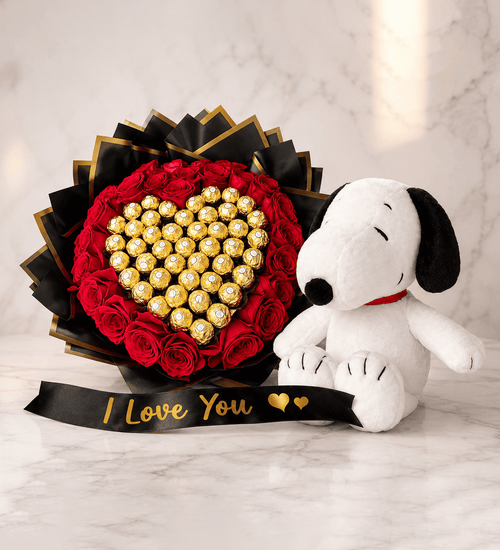 COMBO #5 Snoopy Love & Roses