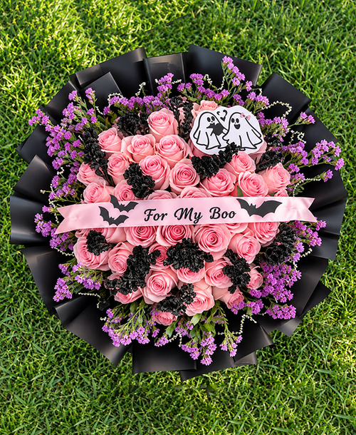 Bouquet Pareja Fantasmas Pink #2