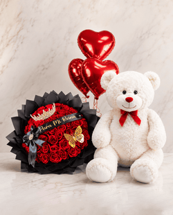 COMBO #13 Royal Red Love Bear