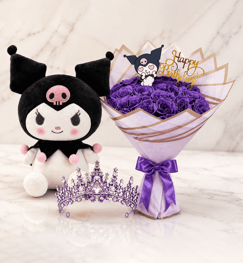 COMBO #25 Kuromi Purple Princess