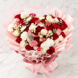 Red Velvet Blush Bouquet