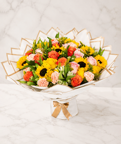 Golden Sunshine Garden Bouquet
