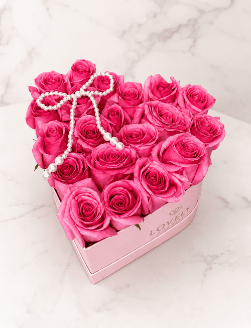 Pearl Blush Mini Heart Box