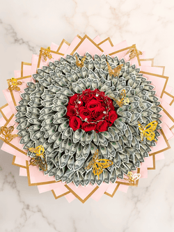 Model #6 Money Bouquet (To order have to be by zelle or cash in store)