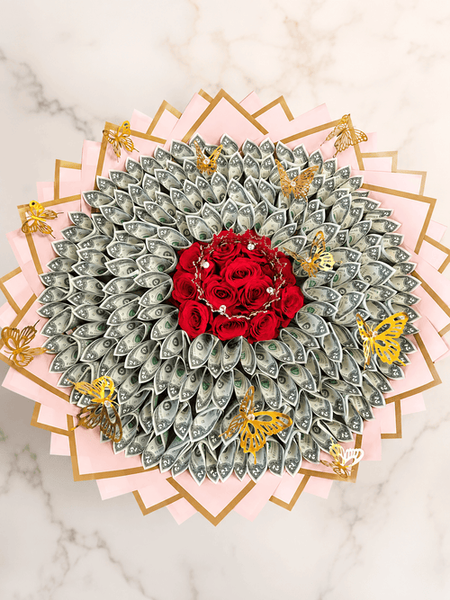 Model #6 Money Bouquet (To order have to be by zelle or cash in store)