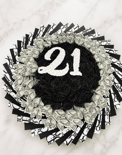 Model #28 Money Bouquet (To order have to be by zelle or cash in store)