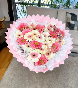 Mixed 30 Gerbera Bouquet