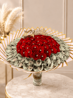 Model #2 Money Bouquet (To order have to be by zelle or cash in store)