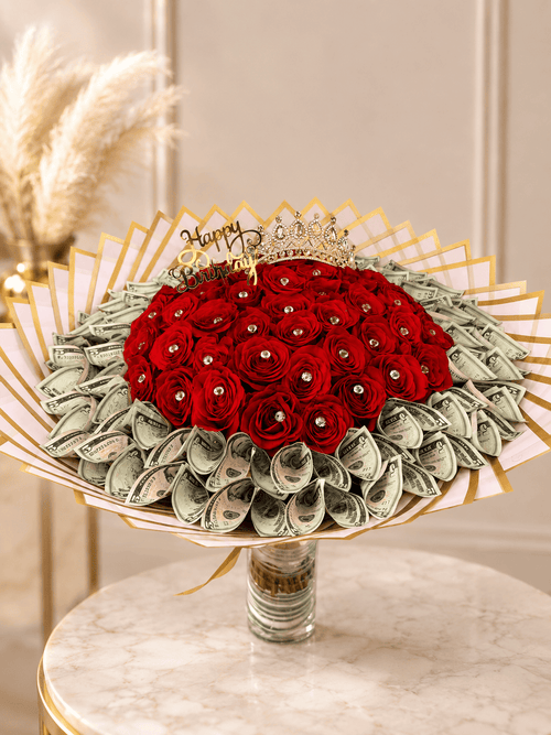 Model #2 Money Bouquet (To order have to be by zelle or cash in store)