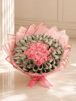 Model #4 Money Bouquet (To order have to be by zelle or cash in store)