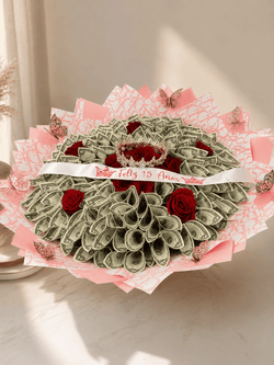 Model #10 Money Bouquet (To order have to be by zelle or cash in store)