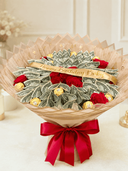 Model #8 Money Bouquet (To order have to be by zelle or cash in store)