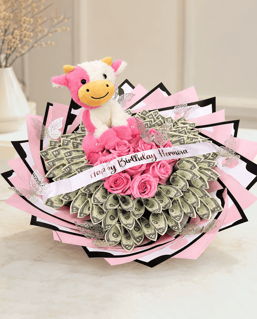 Model #11 Money Bouquet (To order have to be by zelle or cash in store)