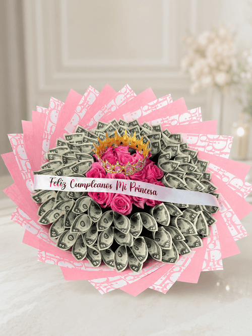 Model #18 Money Bouquet (To order have to be by zelle or cash in store)