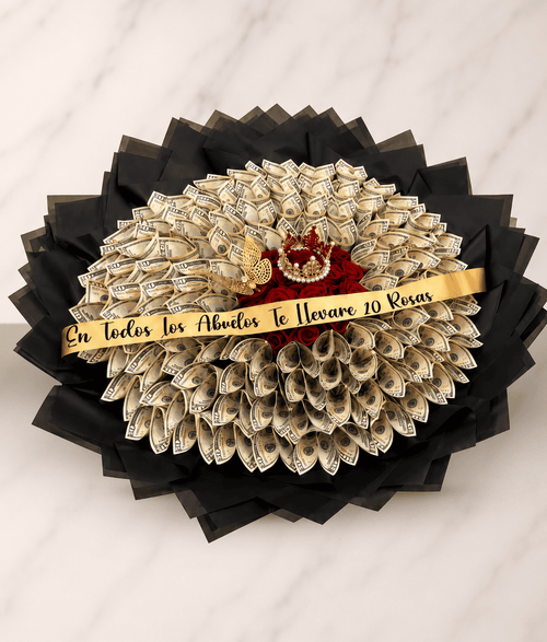 Model #27 Money Bouquet (To order have to be by zelle or cash in store)
