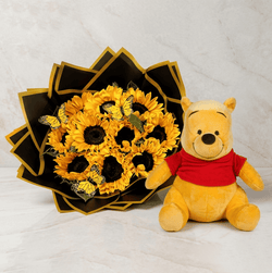 Combo #16 Sunshine Pooh Bouquet