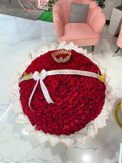 400 Red Roses Ramo Buchon