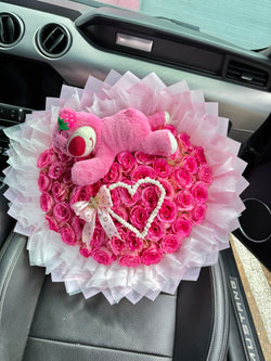 5O Pink Rose Bouquet ~ Ramo Buchon Mi Dormilona