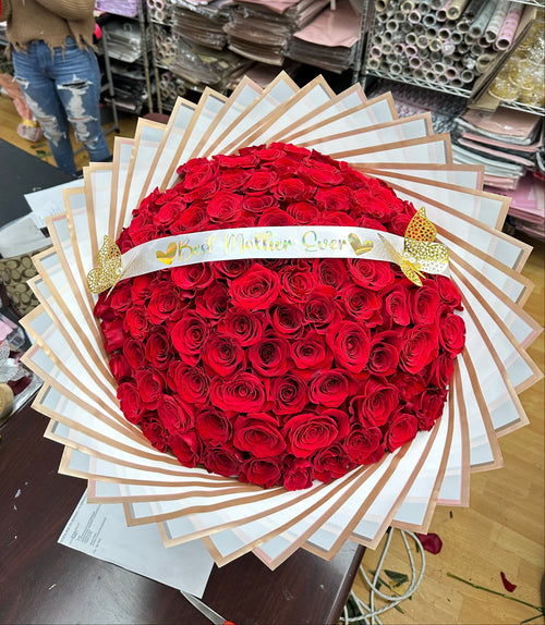 100 Red Roses