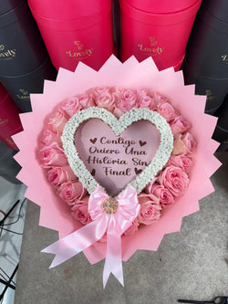 25 Burning Bouquet