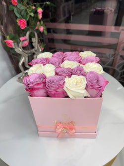 Square Pink Box