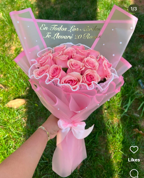 20 Rosas Rosadas Abril