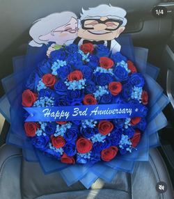 Together till we grow old bouquet