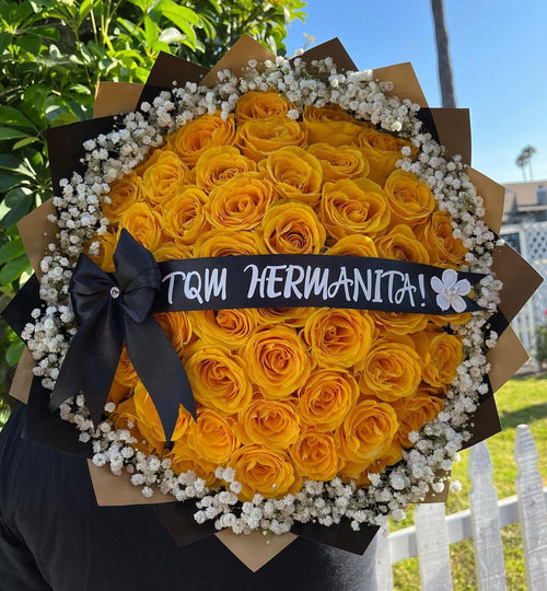 50 Rosas Amarilla ~ 50 Yellow Roses