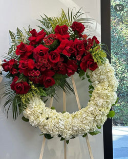 Lovely Standing Wreath