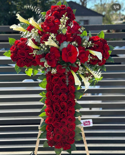Full of roses stunning cross