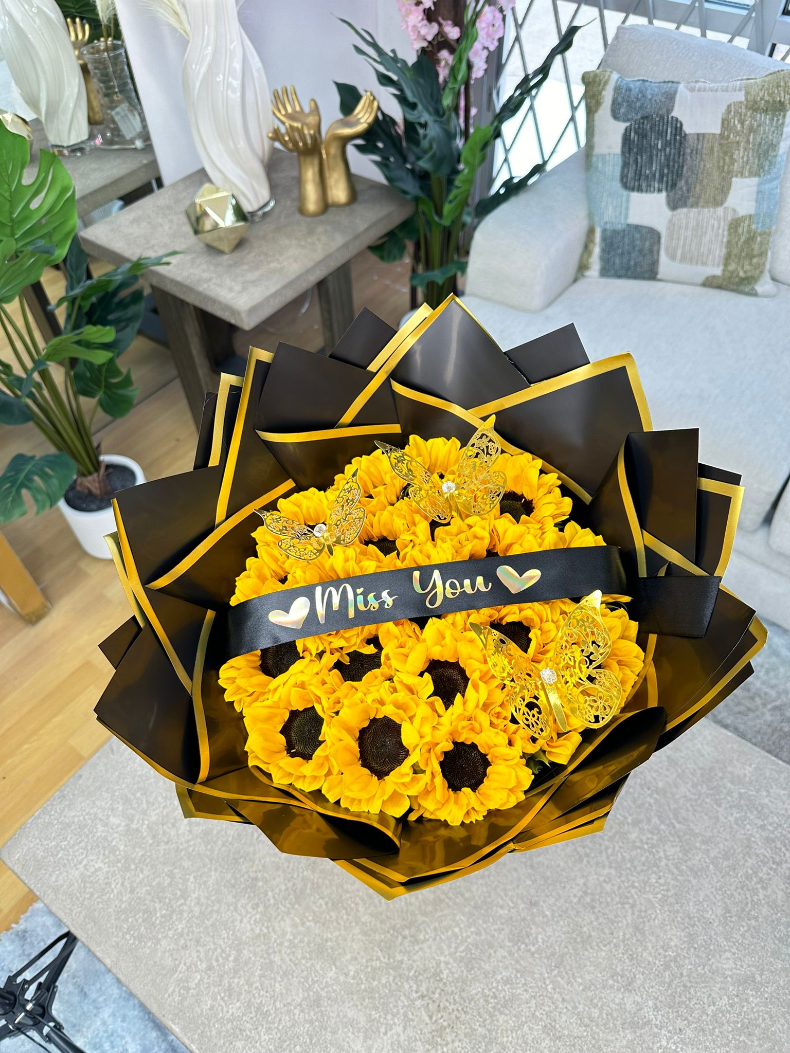Sunflower bouquet