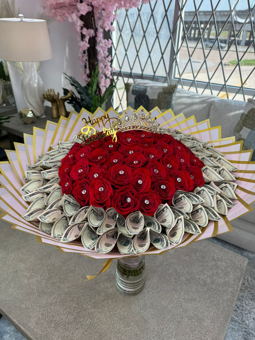 Money Bouquet (To order have to be by zelle or cash in store)