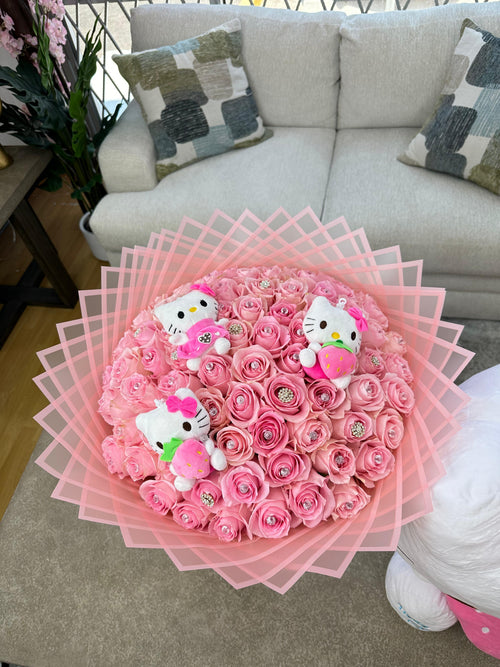 Hello kitty luciano roses