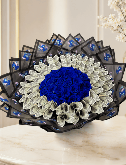 Model #25 Money Bouquet (To order have to be by zelle or cash in store)