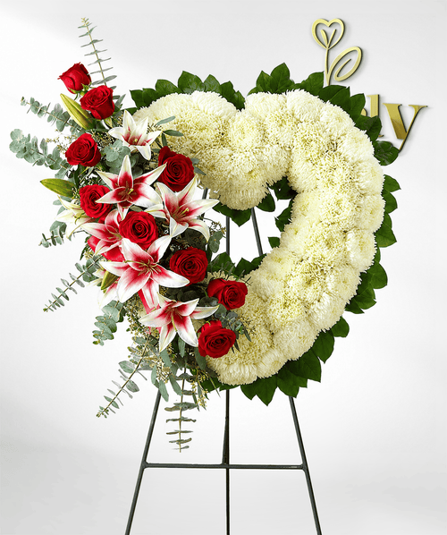 Heavenly Heart Tribute Wreath