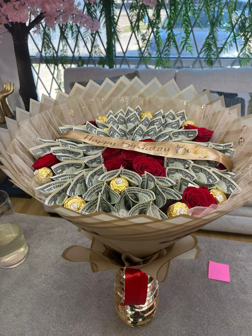 Money Bouquet (To order have to be by zelle or cash in store)