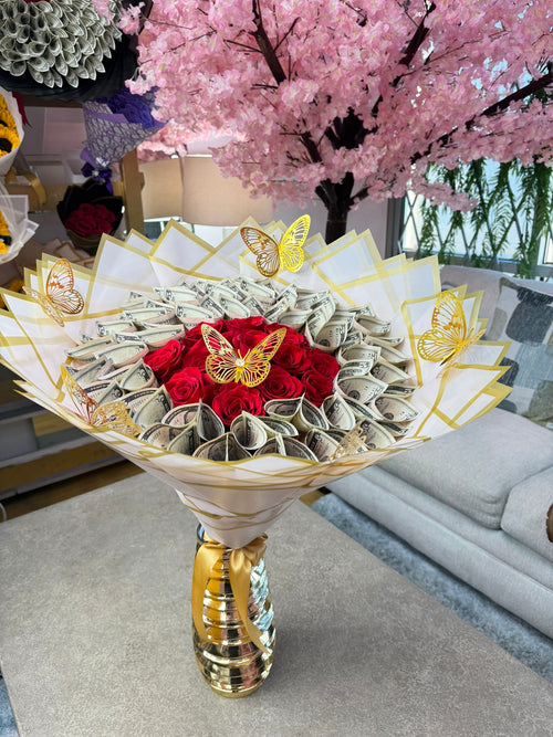 Money Bouquet (To order have to be by zelle or cash in store)