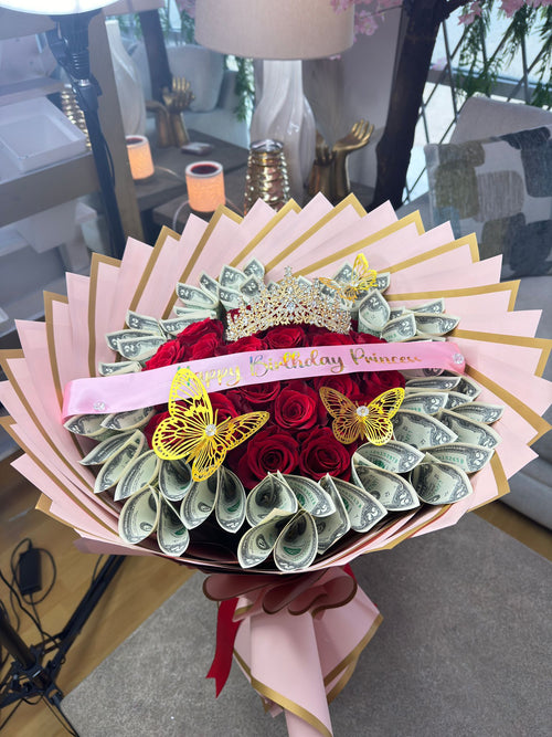 Money Bouquet (To order have to be by zelle or cash in store)