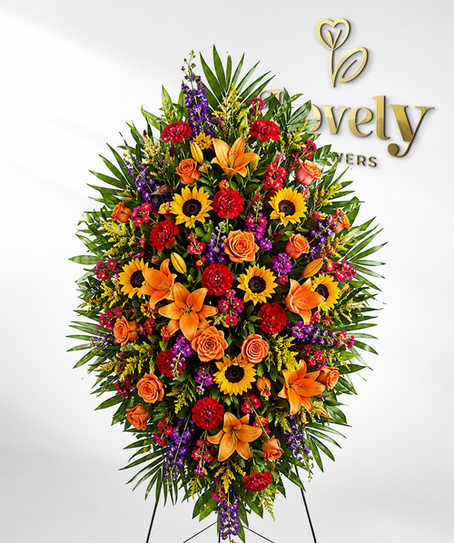 Sunshine Harmony Standing Spray